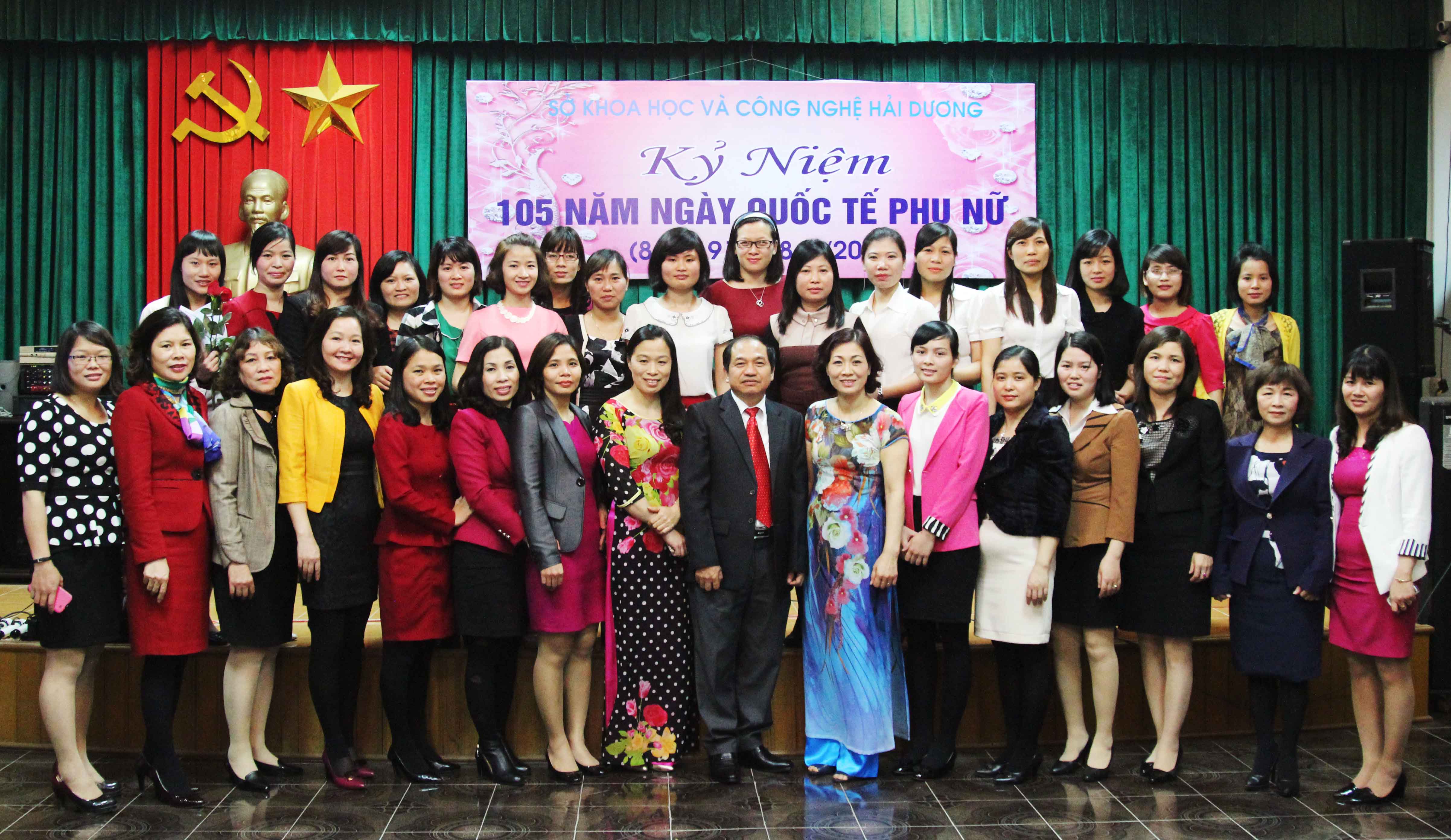 Sở khoa học và Công nghệ kỷ niệm 105 năm ngày quốc tế phụ nữ 8/3/910 – 8/3/2015